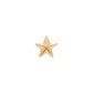 Tilum 18g-16g Internally Threaded Replacement YELLOW GOLD 3D STAR - Price Per 1 - Painful Pleasures
