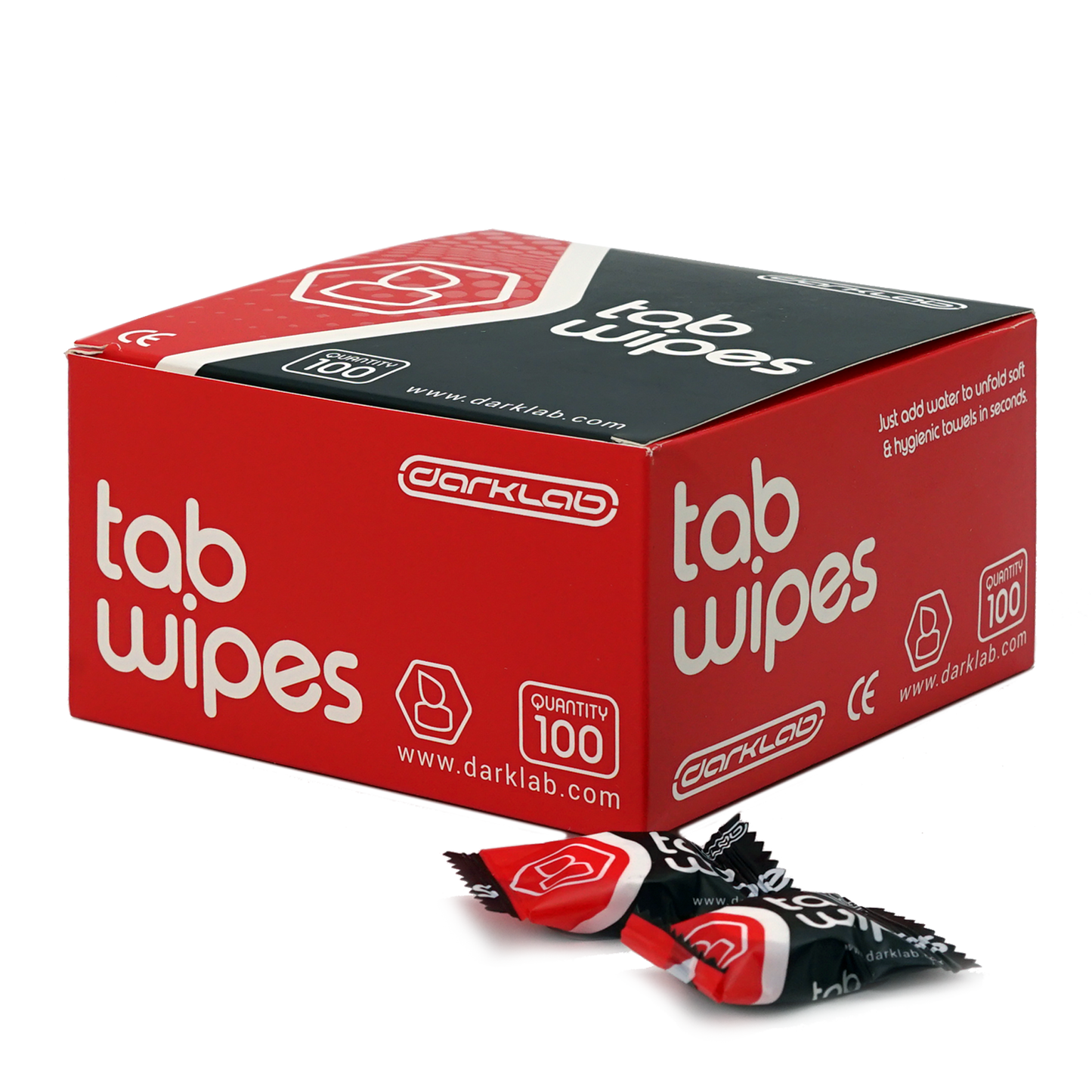 Tab Wipes (100 pc box) - Darklab Tattoo Supplies