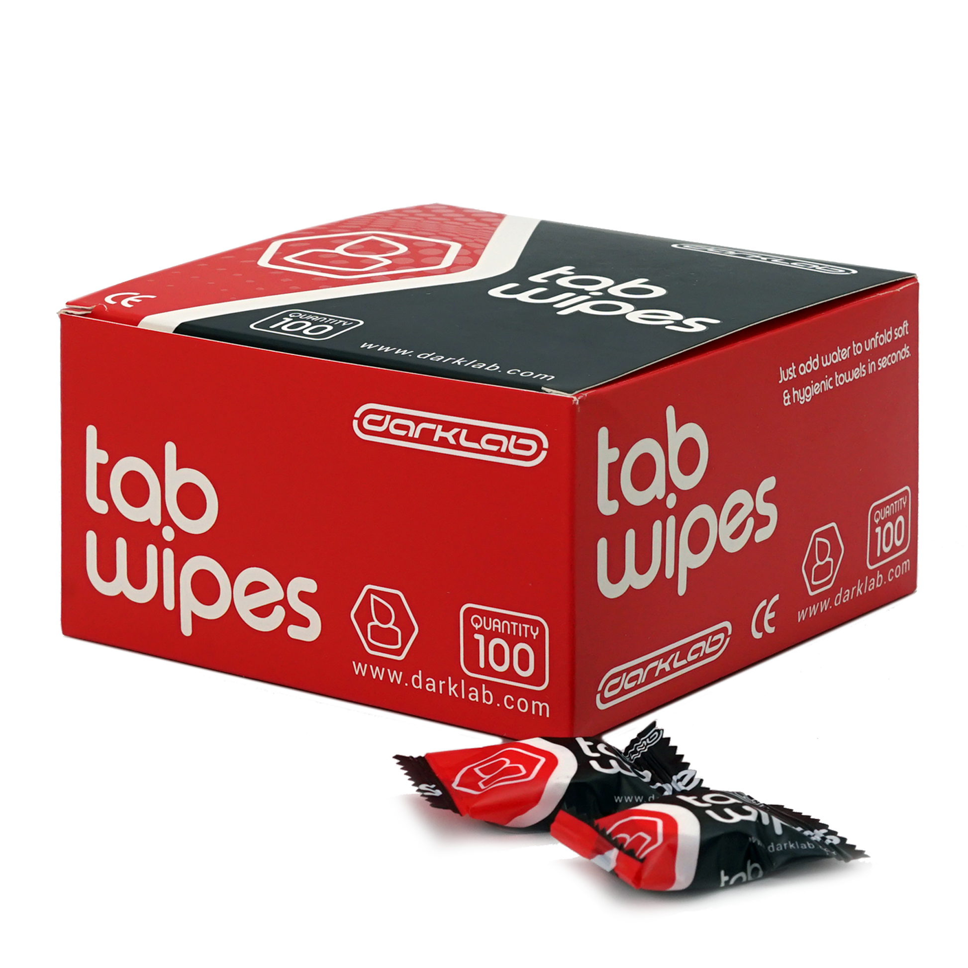 Tab Wipes (100 pc box) - Darklab Tattoo Supplies