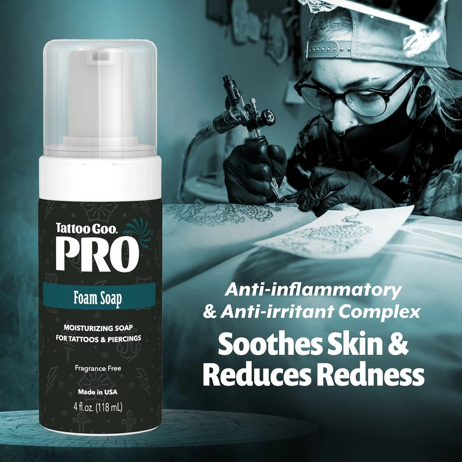 Tattoo Goo Pro Foam Soap - Painful Pleasures