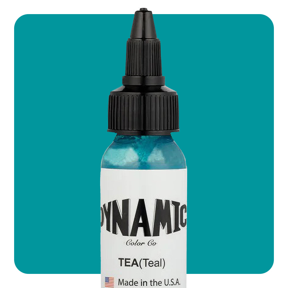 Dynamic Teal Tattoo Ink - 1oz. Bottle – Painful Pleasures