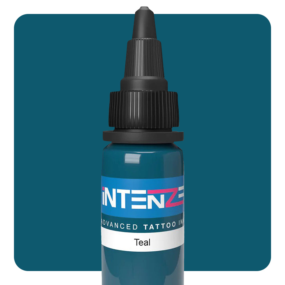 Teal — Intenze Tattoo Ink — Pick Size