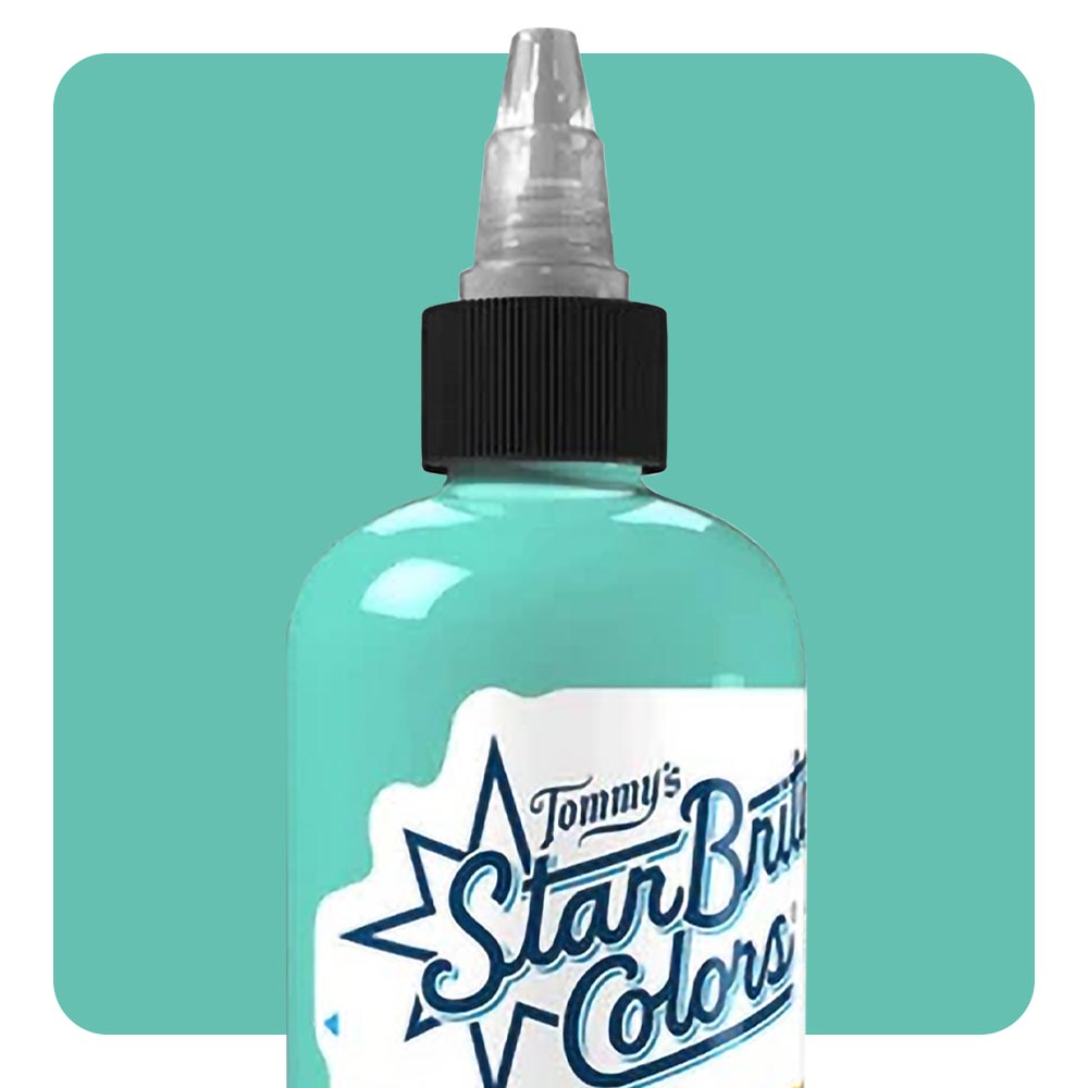 StarBrite Colors Tattoo Ink by Tommy’s Supplies – Teal – Pick Your Size