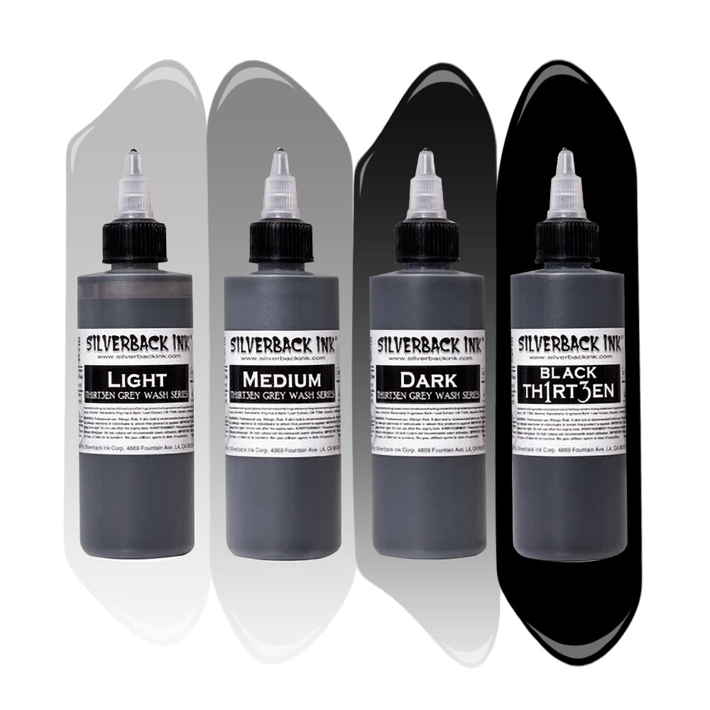 Black Th1rt3en Series — Silverback Ink — 4oz Sample Set