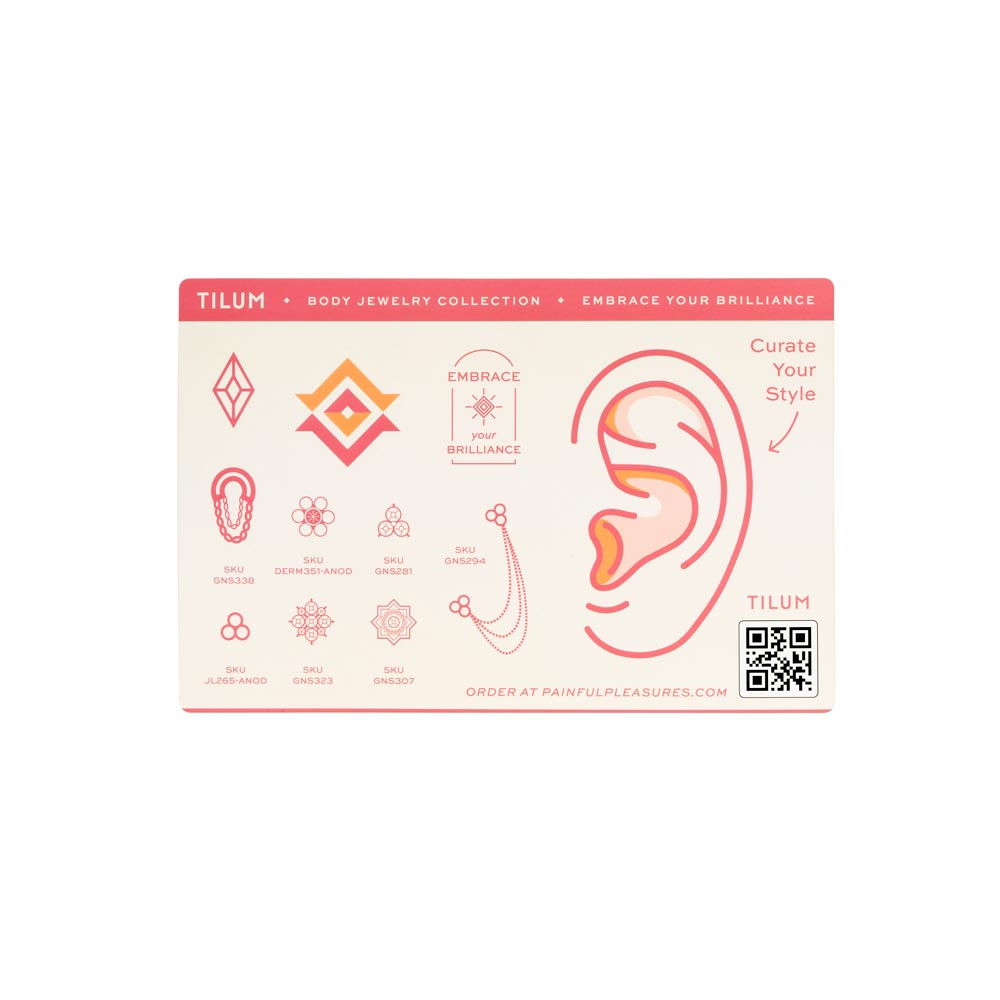 Tilum Promo Sticker Sheet — Price Per 1 - Painful Pleasures