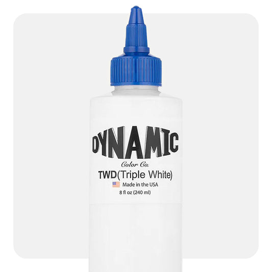 Dynamic Triple White Tattoo Ink — Pick Size