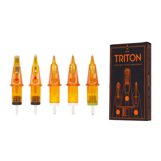 Peak Needles — Triton — Sample Pack of 5 Cartridge Tattoo Needles