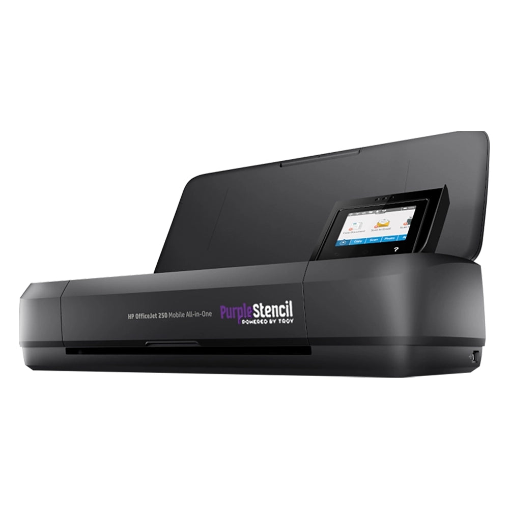 Purple Stencil M250 All-in-One Mobile Printer + Scanner
