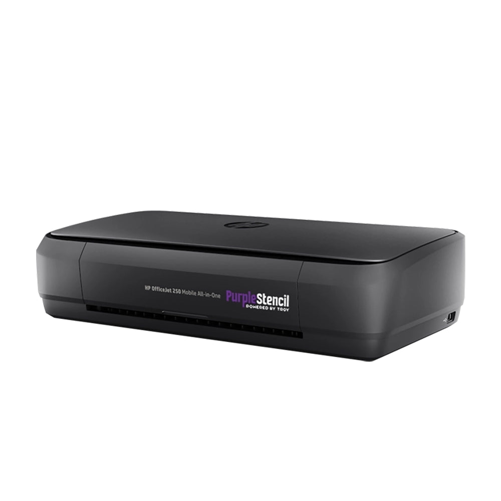 Purple Stencil M250 All-in-One Mobile Printer + Scanner