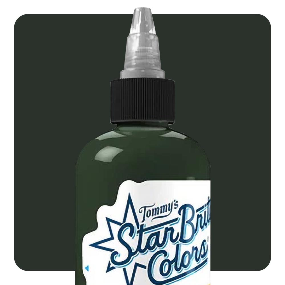 StarBrite Colors Tattoo Ink by Tommy’s Supplies – True Green – Pick Your Size