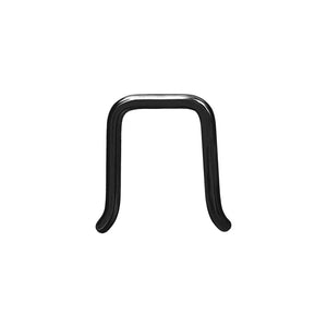 Tilum 16g PVD Black Titanium Septum Retainer - Price Per 1 - Painful Pleasures