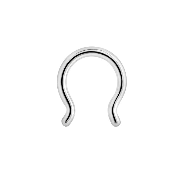 Horseshoe septum retainer on sale
