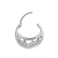 16g Simple Maori Band Steel Septum Clicker - Painful Pleasures
