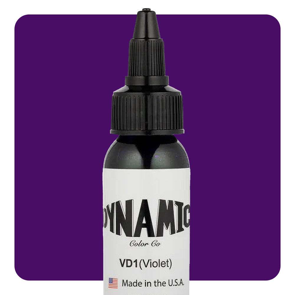 Dynamic Violet Tattoo Ink - 1oz. Bottle