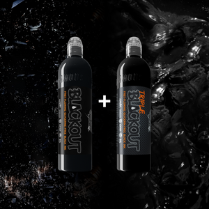 World Famous Blackout Bundle - 8oz - World Famous Tattoo Ink