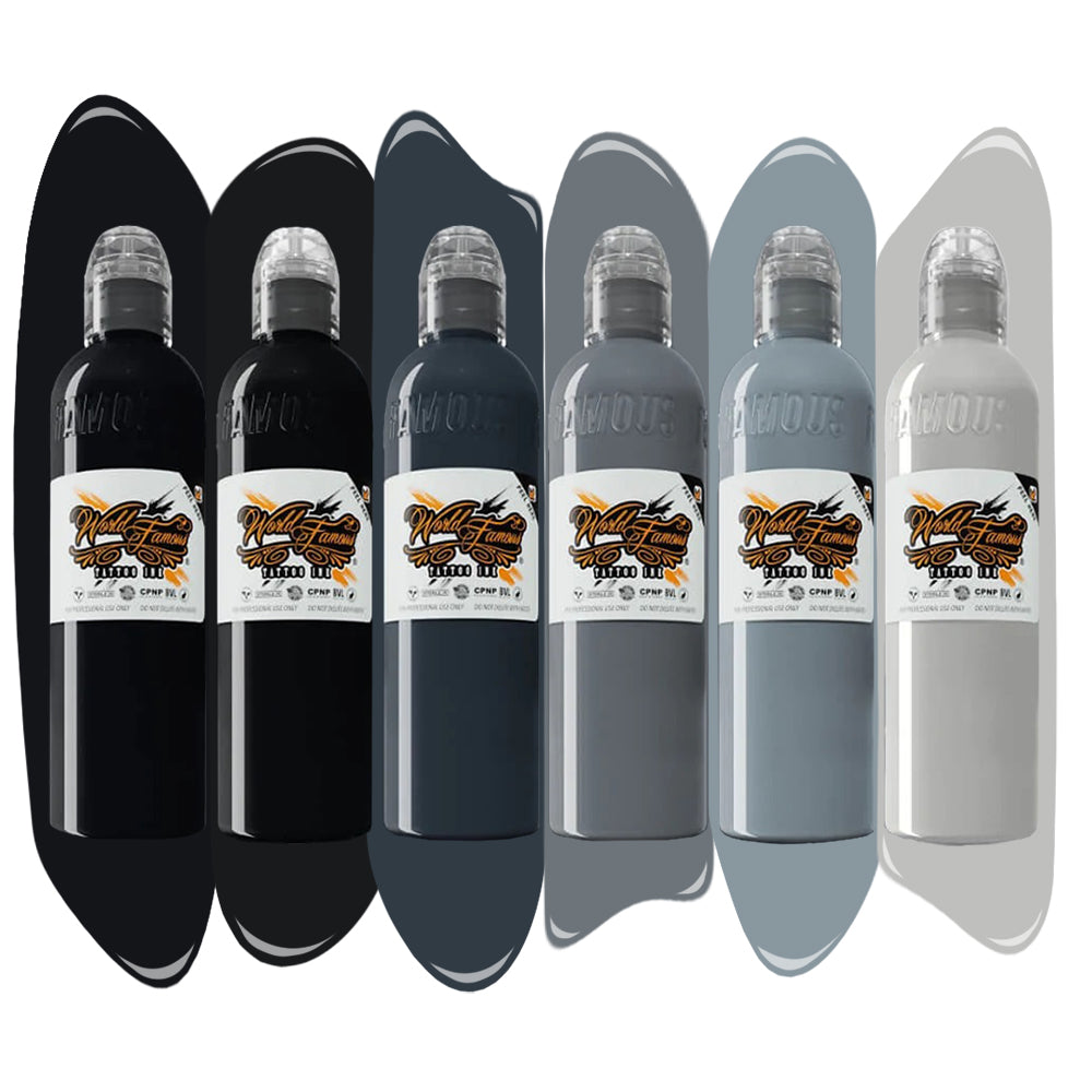 Thomas Carli Jarlier- Noire Ink Set — World Famous Tattoo Ink