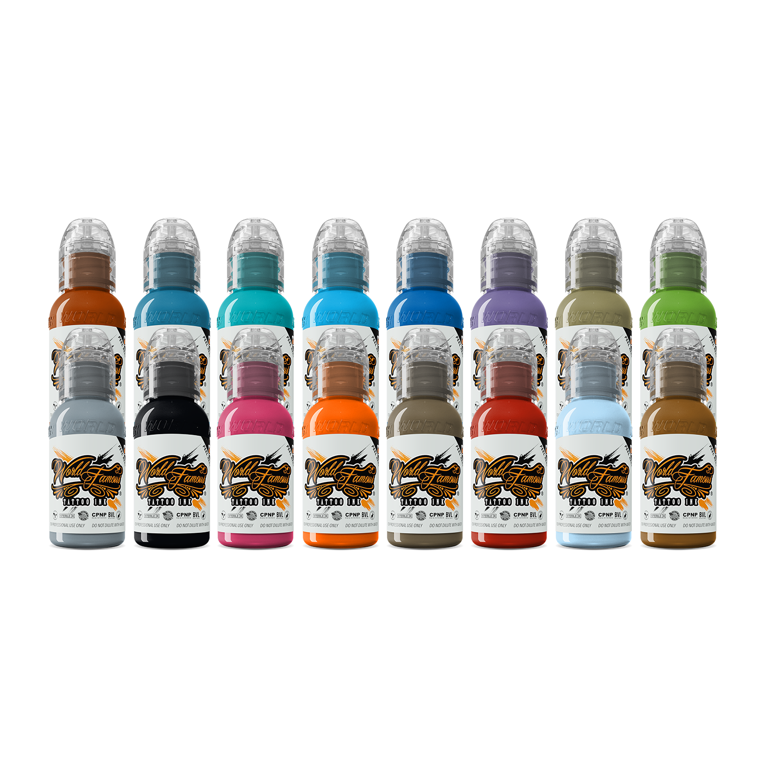 16 Color Ink Set #2 1oz