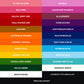 World Famous 25 color bottle set — 1oz