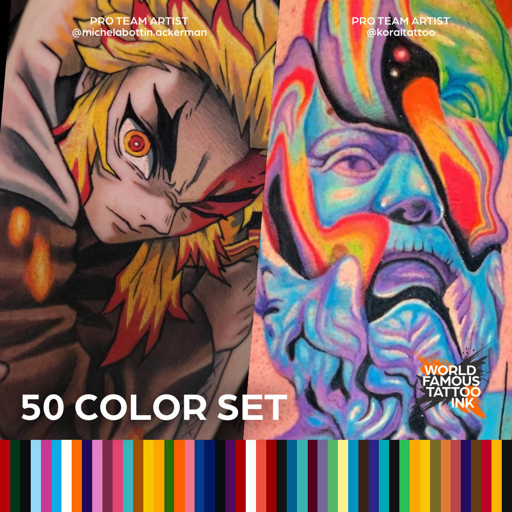 50 color Set — World Famous — 1oz