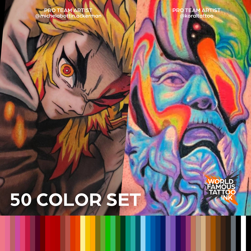 50 color Set — World Famous — 1oz - Painful Pleasures
