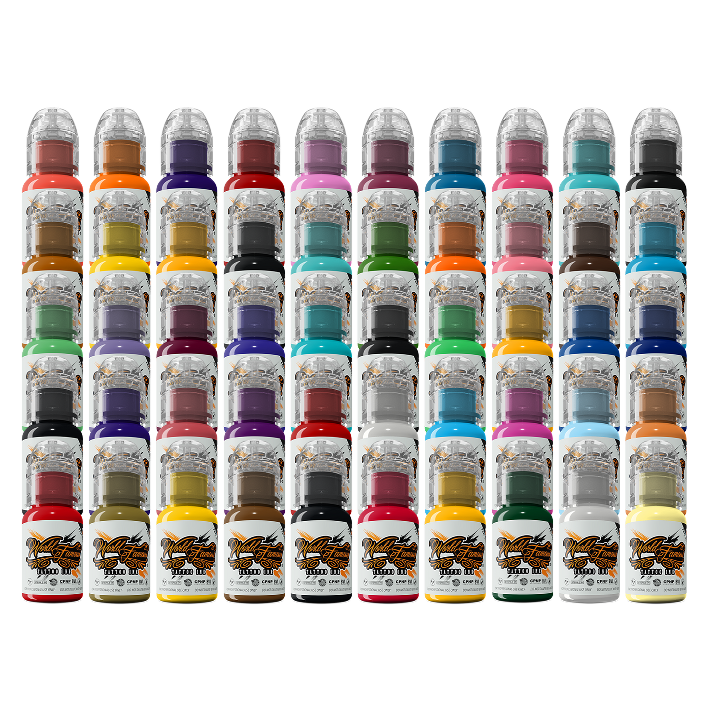 50 color Set — World Famous — 1oz