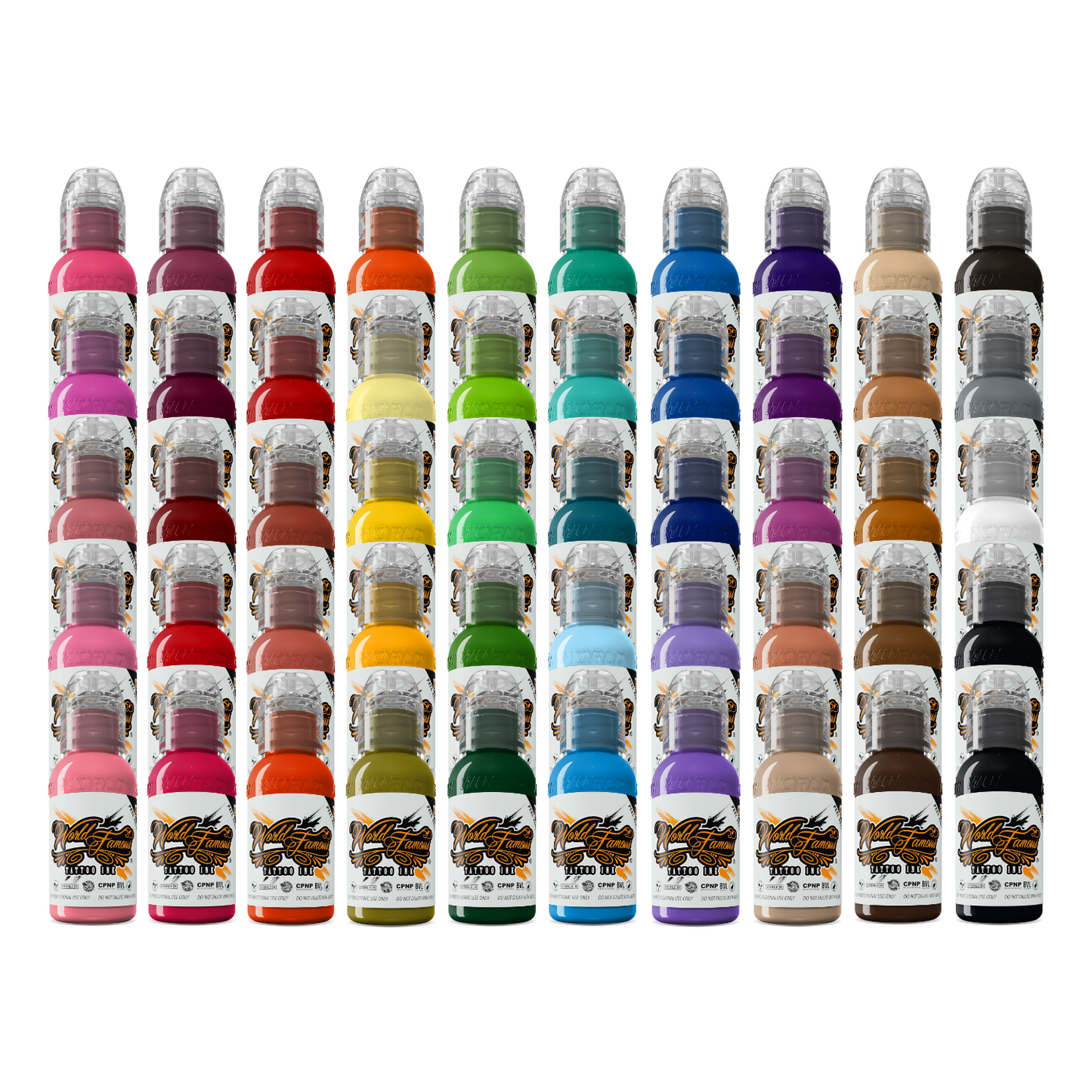 50 color Set — World Famous — 1oz - Painful Pleasures