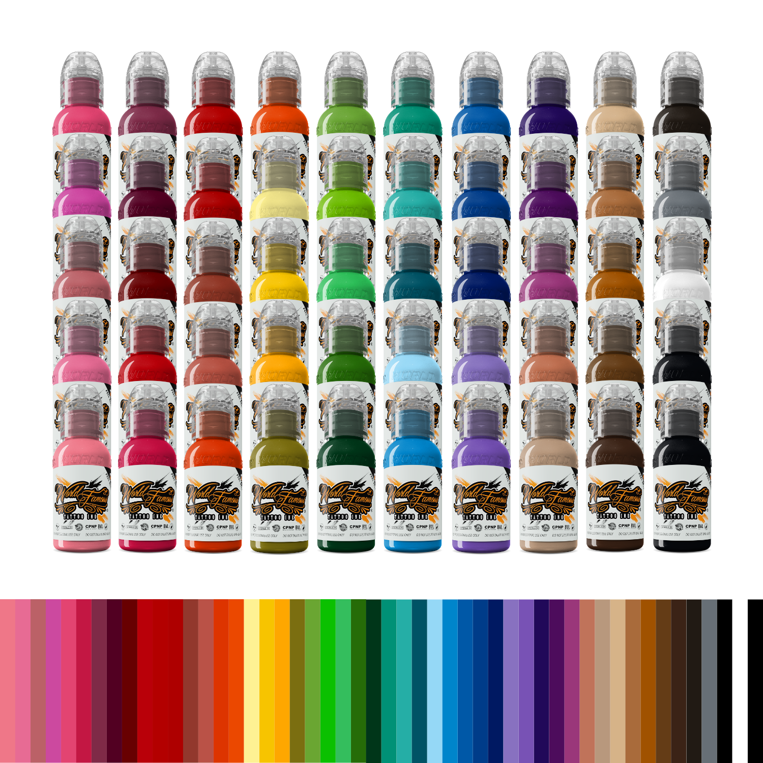 50 color Set — World Famous — 1oz - Painful Pleasures