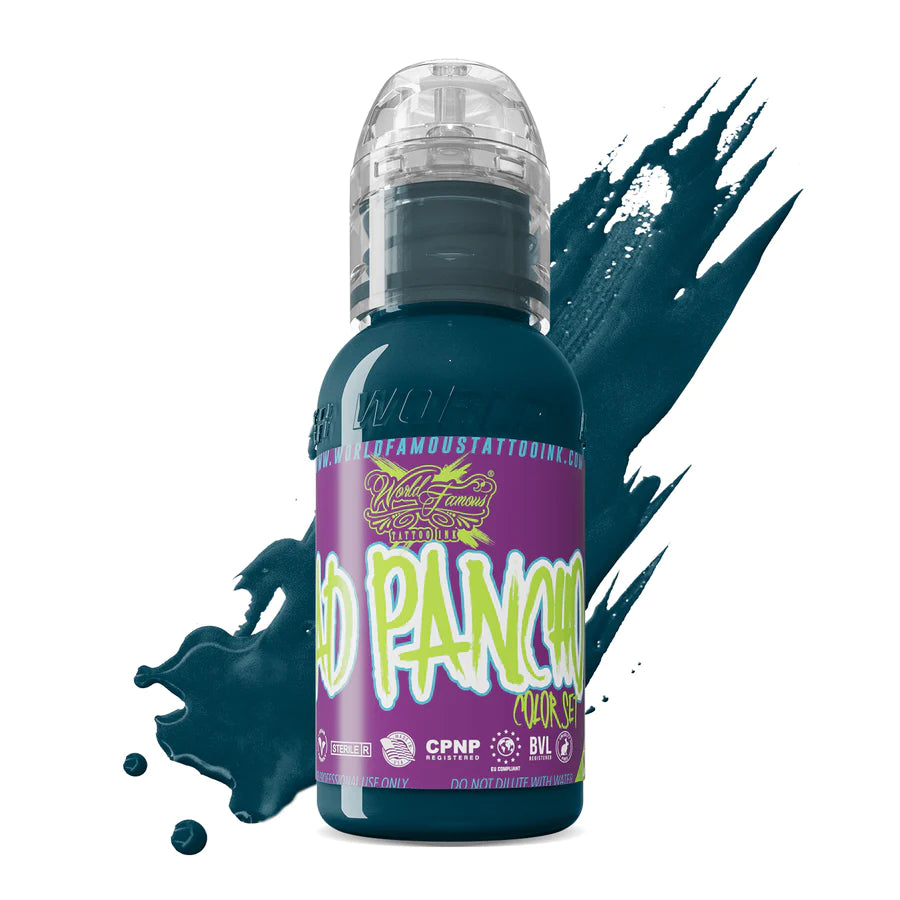 Pancho Blue — World Famous Tattoo Ink — Pick Size