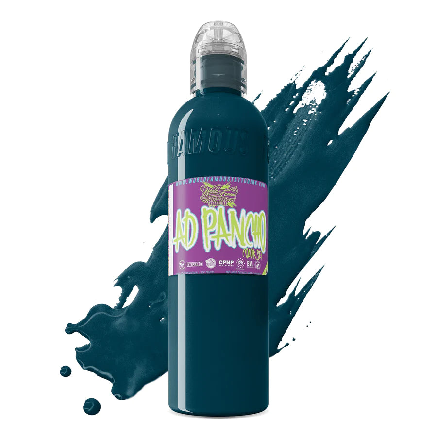 Pancho Blue — World Famous Tattoo Ink — Pick Size