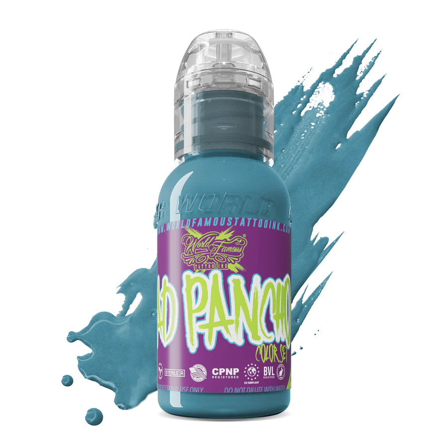 Pancho Light Blue — World Famous Tattoo Ink — Pick Size