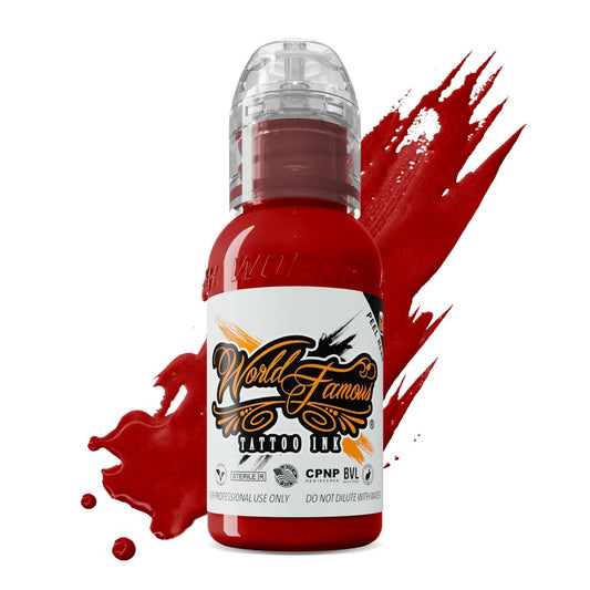 Big Apple Red — World Famous Tattoo Ink — Pick Size