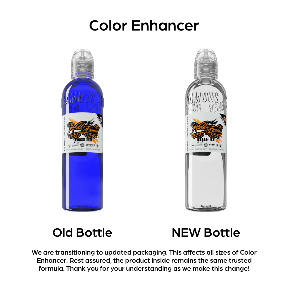 Color Enhancer — World Famous Tattoo Ink — Pick Size - Painful Pleasures