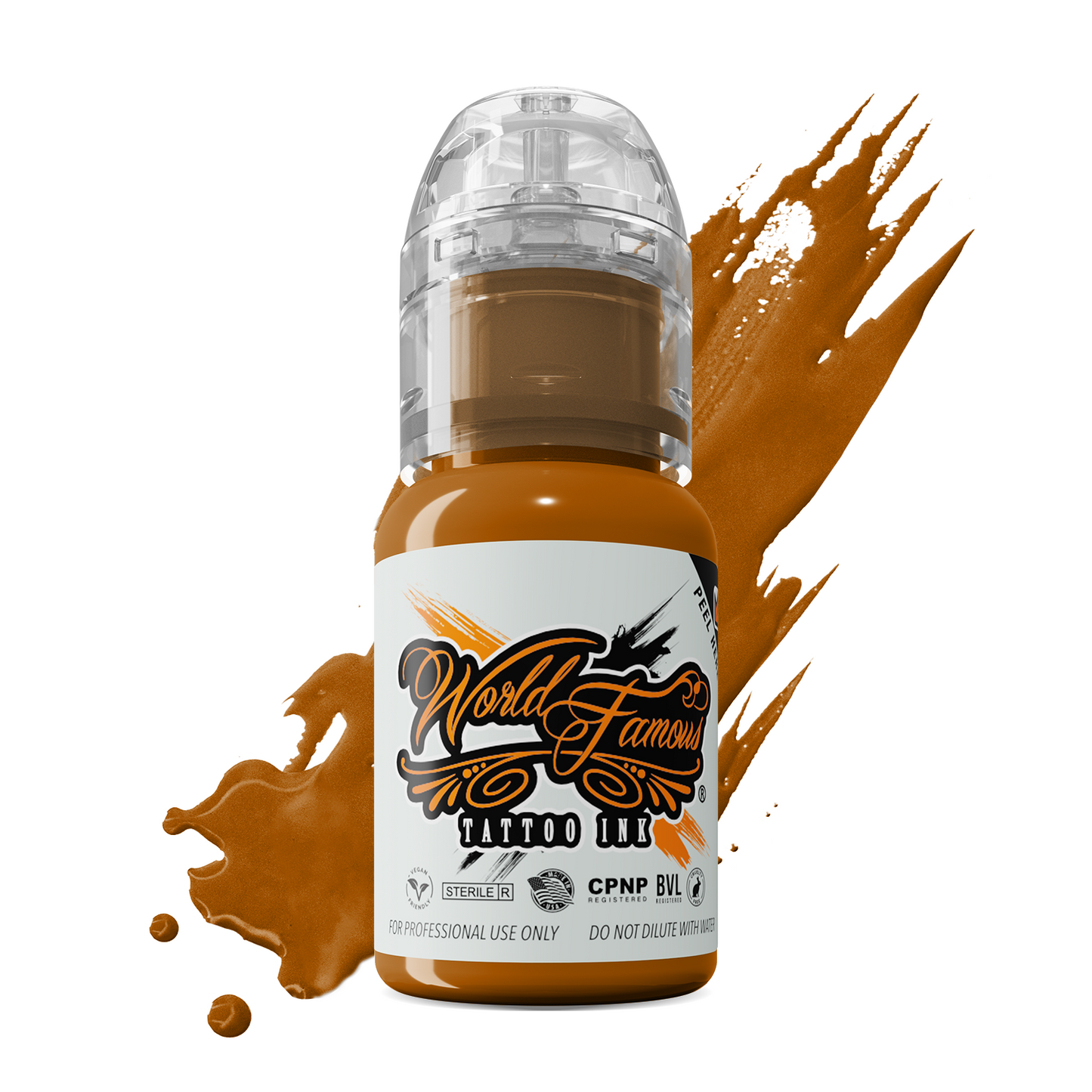 Caramel — World Famous Tattoo Ink — Pick Size