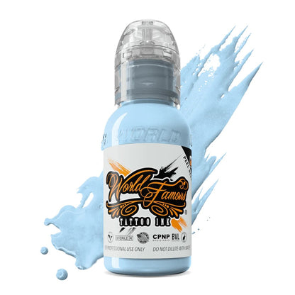 Fountain Blue — World Famous Tattoo Ink — Pick Size - Painful Pleasures