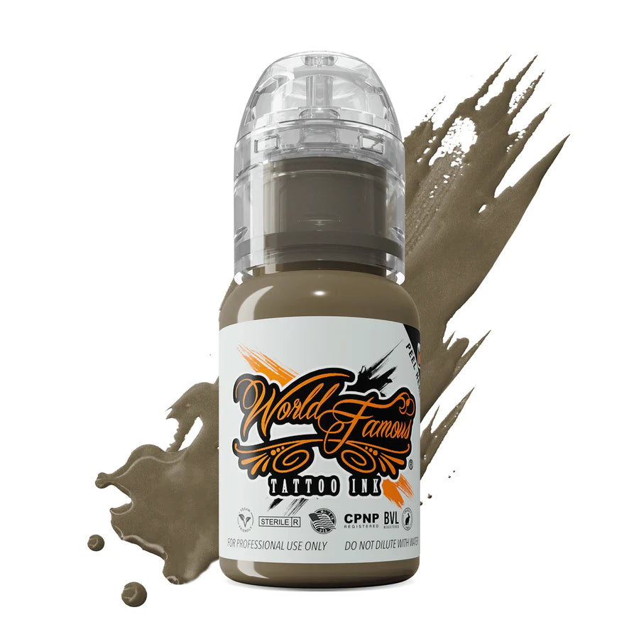 GTMO Green — World Famous Tattoo Ink — Pick Size