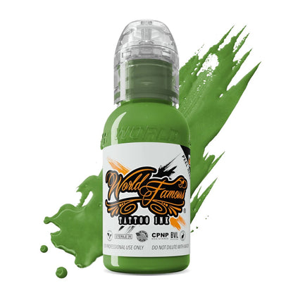 Iceland Green — World Famous Tattoo Ink — Pick Size - Painful Pleasures