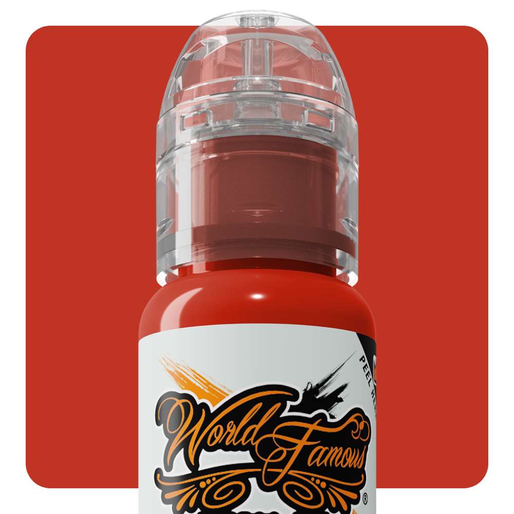 Master Mike Inkfiend Red — World Famous Tattoo Ink — Pick Size