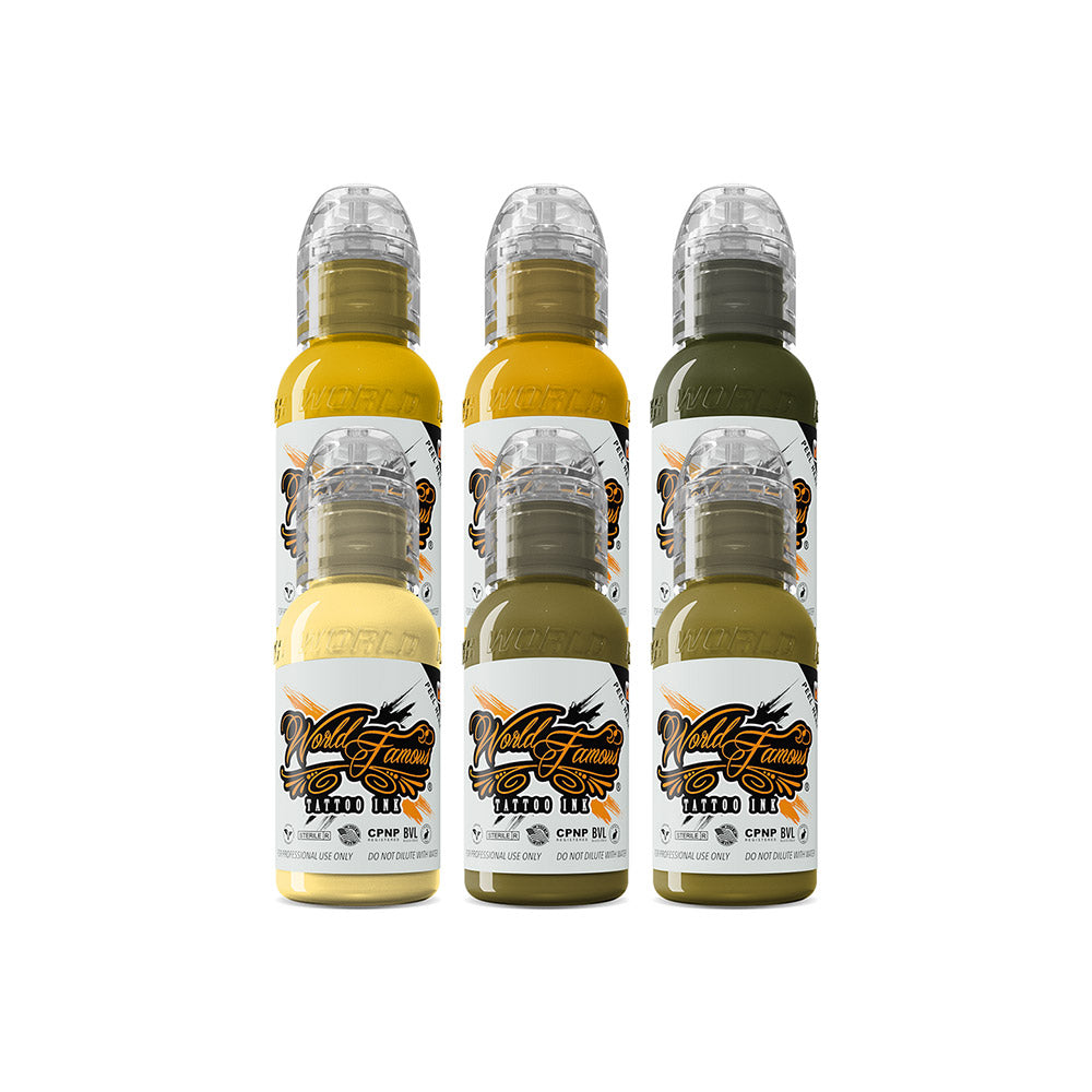 Jenna Kerr Baroque Set — World Famous Tattoo Ink — 1oz