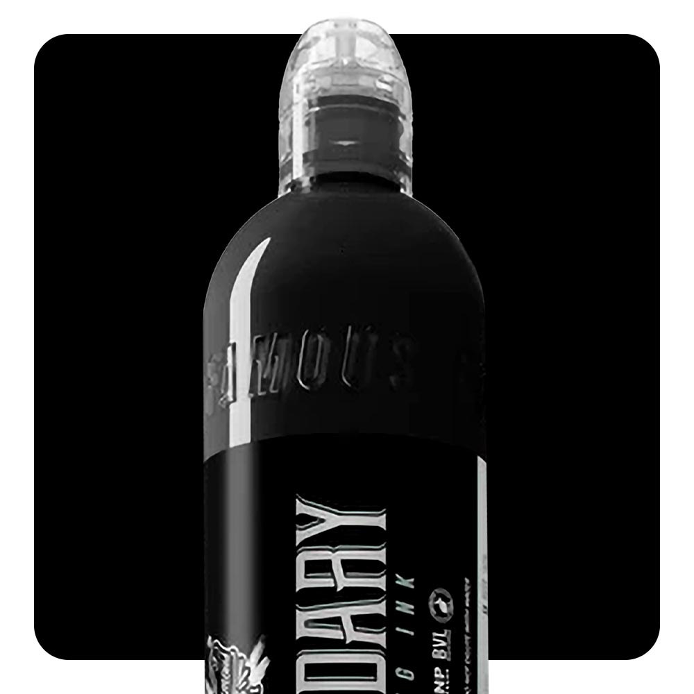Legendary Outlining Black — World Famous Tattoo Ink — Pick Size