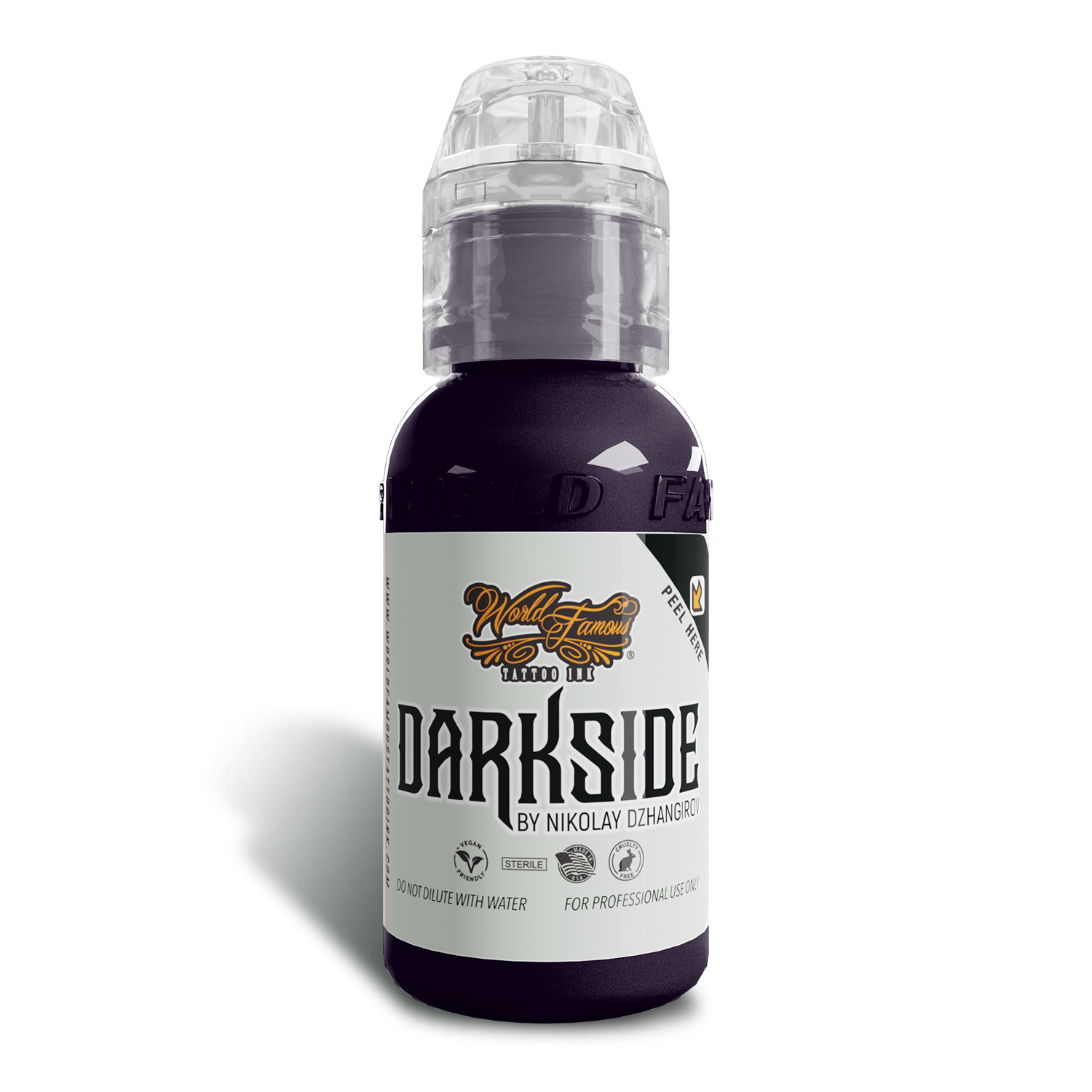 Nikolay Dzhangirov DarkSide Deepest Purple — World Famous Tattoo Ink — Pick Size