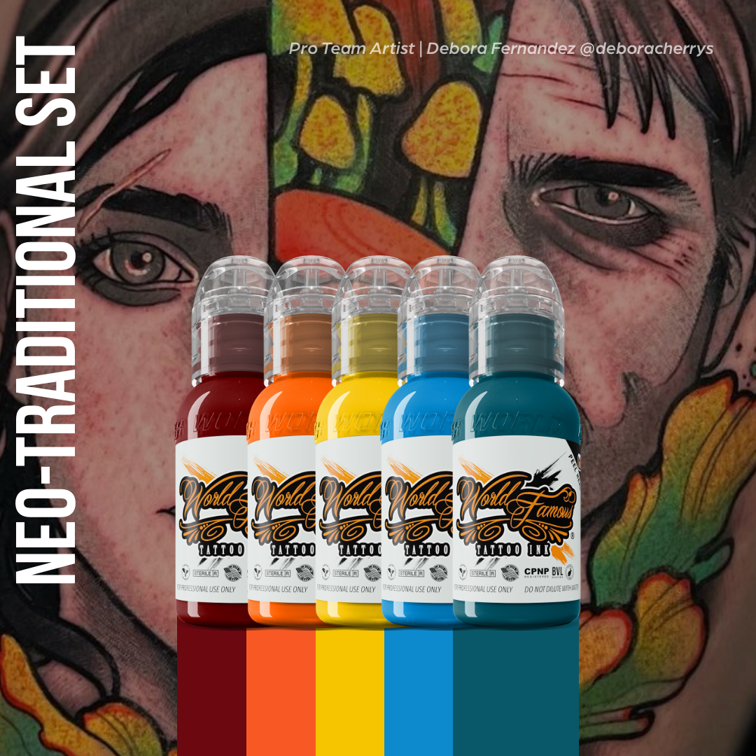 World Famous Neo-Traditional Mini Set — 5 1oz Bottles - Painful Pleasures