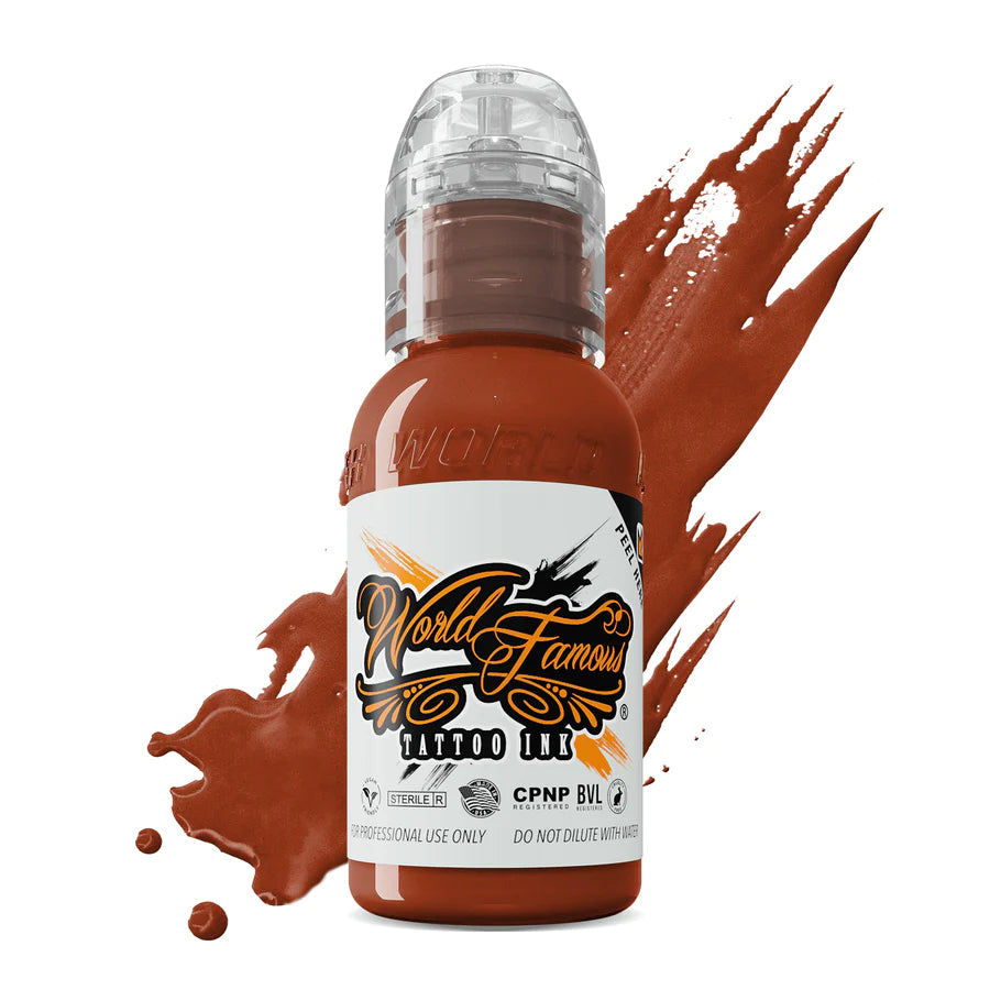 Red Clay — World Famous Tattoo Ink — Pick Size