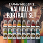 16 Color Sarah Miller Valhalla Portrait Set — World Famous Tattoo Ink — Pick Size