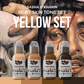 Sasha O’Kharin RGBY Skin Tone Yellow Mini Set of 4 Colors — World Famous — 1oz