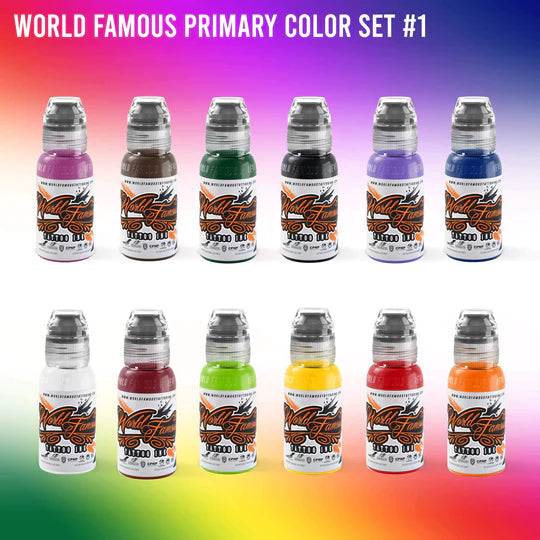 104 Color Set — World Famous Tattoo Ink — 1oz