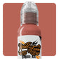 Pink Ribbon Warm Peach — World Famous Tattoo Ink — Pick Size - Painful Pleasures