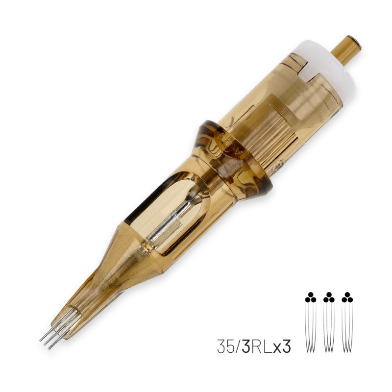 Kwadron Whip Shading Cartridge Tattoo Needles — Box of 20 - Painful Pleasures