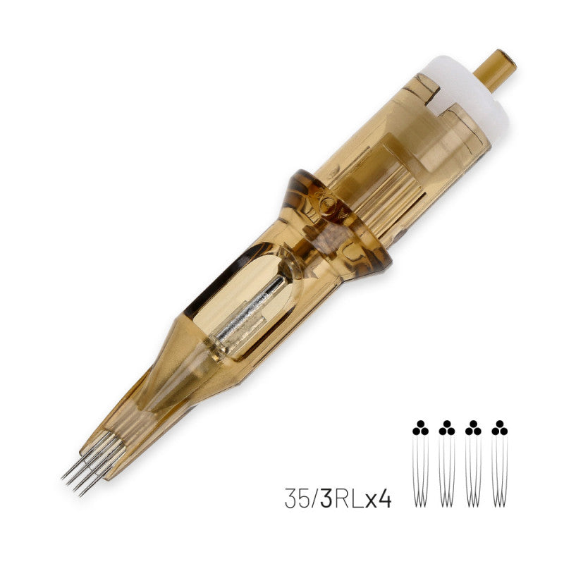 Kwadron Whip Shading Cartridge Tattoo Needles — Box of 20 - Painful Pleasures