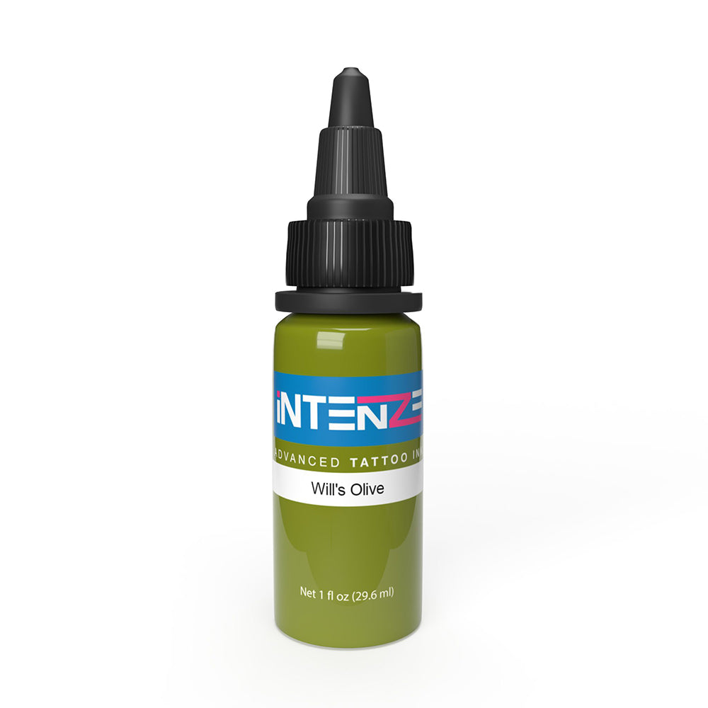 Will's Olive — Intenze Tattoo Ink — Pick Size