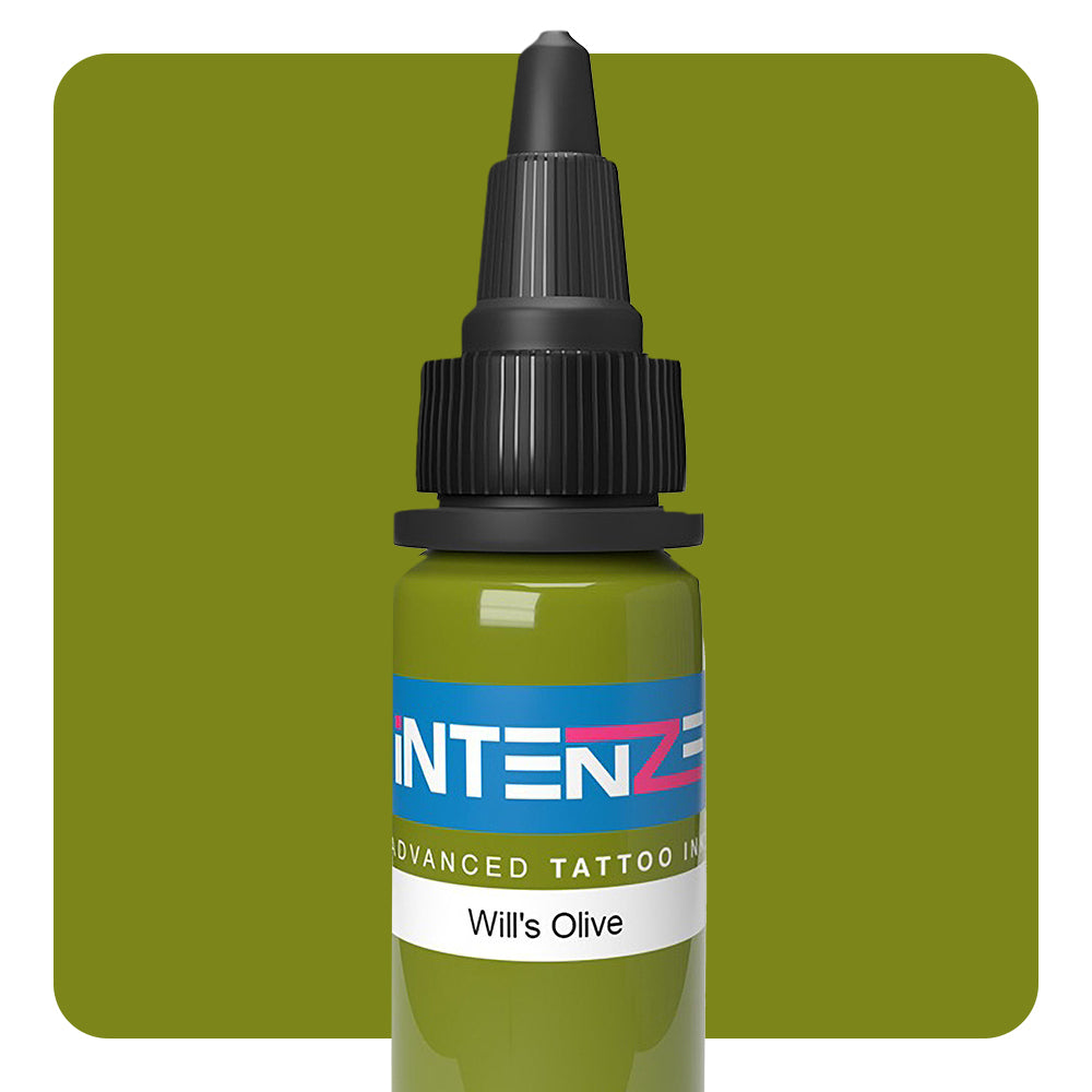 Will's Olive — Intenze Tattoo Ink — Pick Size
